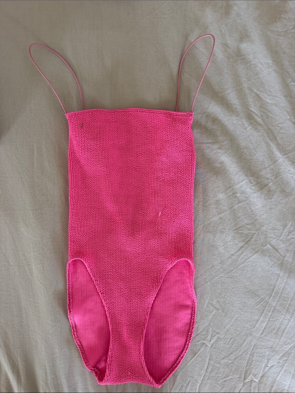 ASOS Hot Pink One-Piece Swimsuit
